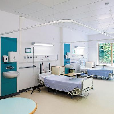 Dalle de plafond démontable Knauf Danoline Iso-Tone Hygiène - 600 MM x 1200,0 MM - ép. 6,50 MM - Blanc