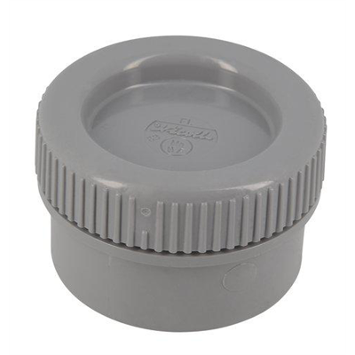 Tampon de visite PVC à coller Mâle - Femelle Diamètre 63 mm