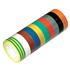 LOT DE 10 ROULEAUX PVC ADHESIFS MULTICOLORES