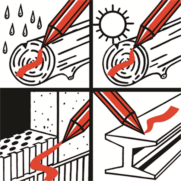 Crayon de maçon ovale Profi 331 Lyra 10H longueur 30 cm