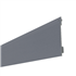 Bardage PVC extérieur imitation bois peint - Isocel Veiné Bois - 166,00 MM x 18,00 MM - Long. 4,00 M - Gris foncé