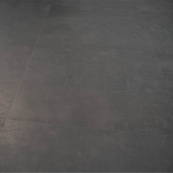 Plinthe de carrelage intérieur en grès cérame Zen effet béton - 60,0 CM x 7,2 CM - Graphite
