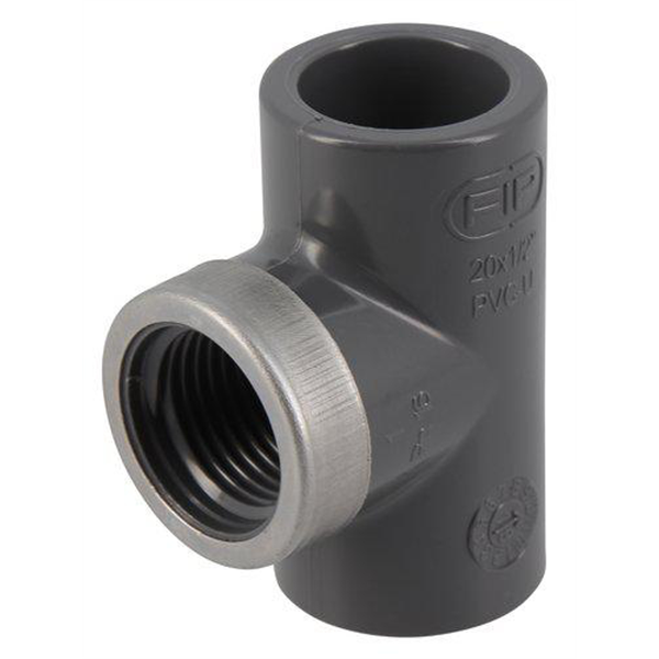 K62 te 90 taraude d20x1/2f