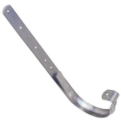 Crochet Toulouse pour gouttière demi-ronde - Pose sur chevron - Développé 33 cm - Tige 29 cm