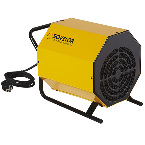 Chauffage mobile électrique à air pulsé Sovelor C3 - 230 V - puissance de chauffage 3,3 kW