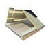 Panneau sandwich toiture USYSTEM Roof DS Natural Wool GFB - 6,10 m².K/W - 0.8 x 3.05 m - ép. 267,00 MM
