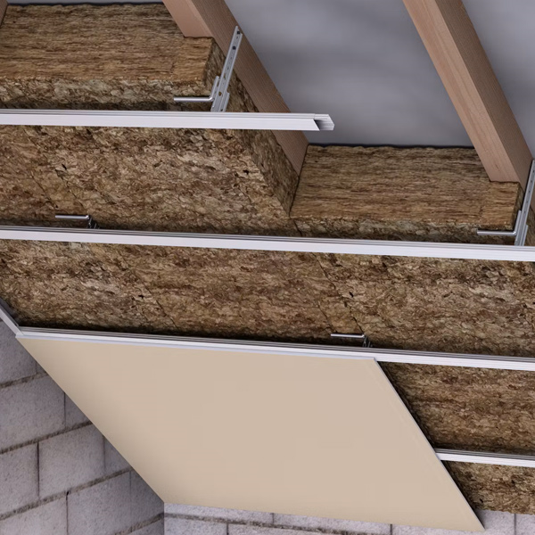 Suspente pour panneau isolant Rockcomble Évolution - longueur 265,0 MM - Boîte de 25