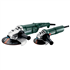 Lot de 2 meuleuses d'angle filaires 125 et 230 mm Metabo WP 2200-230 et W 750-125 - en carton