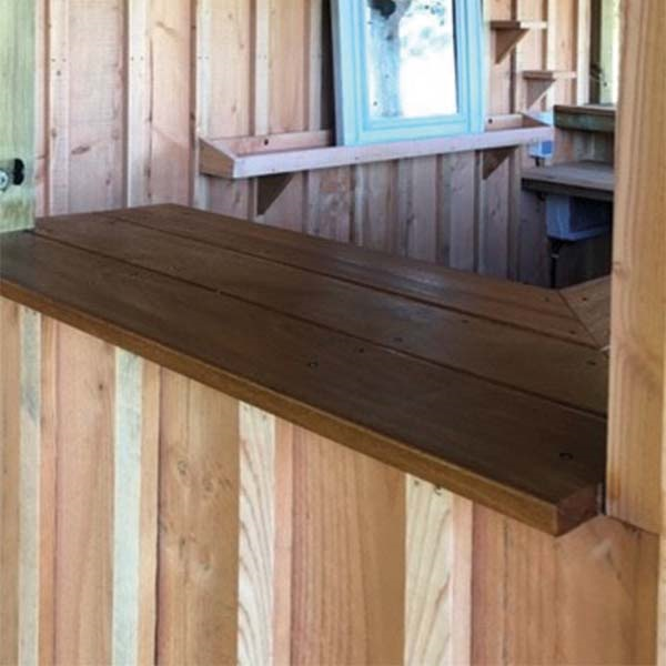 Bardage en Douglas brut raboté 3 faces non traité - 190 mm x 20,00 mm - Long. 4,00 m