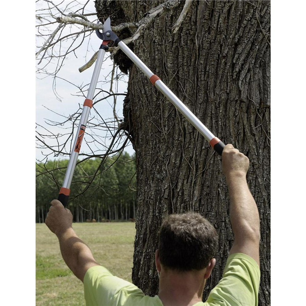 Élagueur expert PG-19-F télescopique Bahco longueur de 70 à 90 cm diamètre coupe 40mm