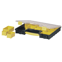 Boite plastique avec 25 compartiments amovibles dimensions 423 x 334 x 52 mm vide