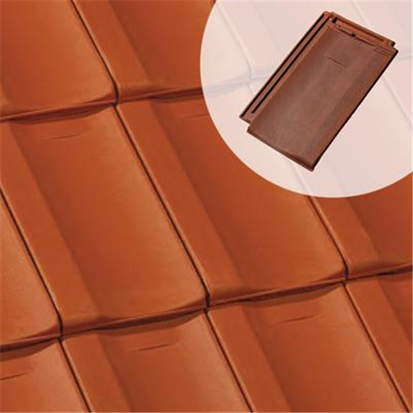 Tuile d'architecte en terre cuite - Santenay Terreal - grand moule du nord - Rouge