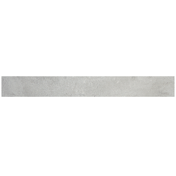 Plinthe de carrelage intérieur effet pierre en grès cérame émaillé - Tourmalet - 60,8 CM x 7,4 CM - Gris