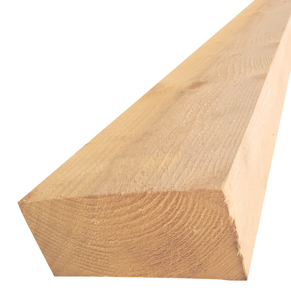 Madrier en sapin de France traité classe 2 - bois de charpente - 200 MM x 75 MM - longueur 5,50 M