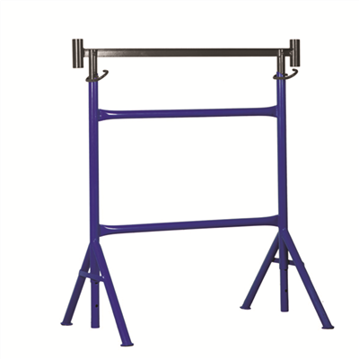 Tréteau de maçon OBRA pieds fixes hauteur réglable de 1,20 à 2,19m