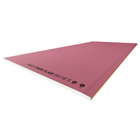 Plaque de plâtre ignifuge et acoustique à haute dureté pour plafond filant sous combles - Prégytwin Flam BA18 S - 2,50 M x 0,90 M