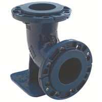 COUDE A PATIN DN 100 PN16