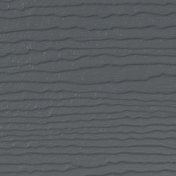 Bardage PVC extérieur imitation bois - système à rainure et languette - P 1024 Deceuninck - 300,00 MM x 4,00 M - Gris ardoise