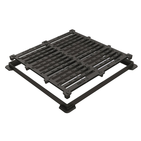 GRILLE PMR PLATE CARREE PR BOITE OL 30