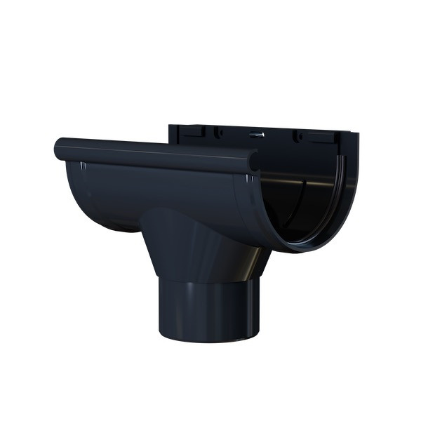 Tuyau De Descente Lindab SROR - Gris Anthracite RAL 7016 - 87 MM X 3 M