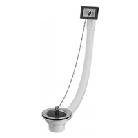 Bonde D'évier Acier Inoxydable 90 Mm - Panier Amovible Pour éviers De 70 à 80 Mm D'ouverture - 8