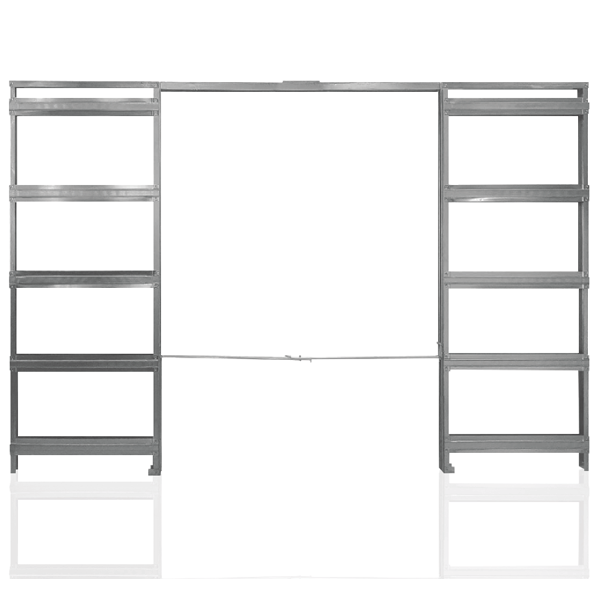 Kit vantail double Gypso pour châssis à galandage de porte coulissante escamotable