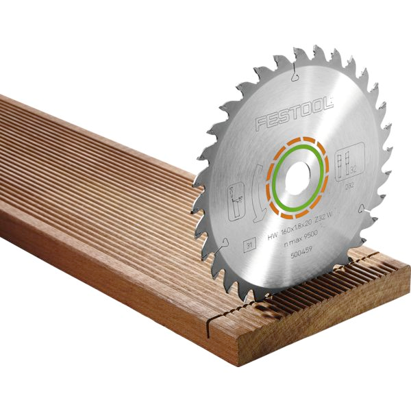 Lame de scie Festool standard 160 x 1,8 x 20 W18 pour scie circulaire HKC 55 et HK 55