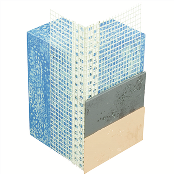 Profilé d’angle PVC entoilé finition mince Systèmes PARISO Parex -  L.