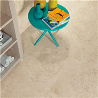 Carrelage intérieur en grès cérame rectifié effet pierre Diesis - 60,0 cm x 60,0 cm - ép. 8,00 mm - Avorio