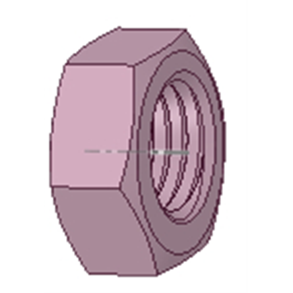 ECROU HEXAGONAL HU LAITON 14