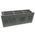 Bloc béton creux 500x150x200 mm - B40 OBRA - 3 parois 6 trous