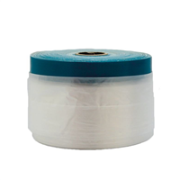 Film masquage extérieur "Cache vite" avec adhésif toilé bleu - Lima - Largeur 55,0 CM - Rouleau de 20,00 M