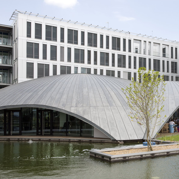 Feuille de zinc pour couverture de toit et façade VMZINC - aspect naturel - 1,00x2,00 MM - épaisseur 0,65 MM