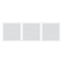 Plafond décoratif et acoustique en plaque de plâtre - Gyptone Activ'Air Sixto 65 - 4 bords amincis - 2,70 M x 0,90 M - 12,5 MM