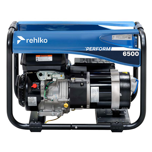 Groupe électrogène Perform 6500 C5 monophasé 230V moteur essence 6,3 kW