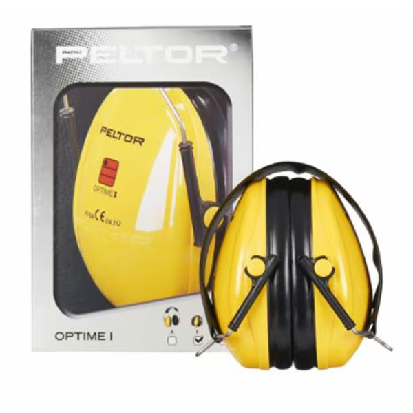 Casque antibruit pliable 3M PELTOR Optime I 27dB - coloris jaune