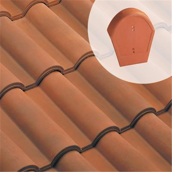 Fronton 90° grand modèle p/ faîtière à pureau variable (814)