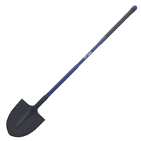 Pelle ronde Obra manche tri-matière longueur 105 cm largeur tête 27 cm