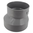 Réduction extérieure excentrée PVC pour évacuation d'eau - mâle/femelle - Ø 200/160 mm