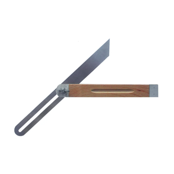 Fausse équerre à coulisse menuisier Outifrance - Lame acier 250 mm - Talon bois