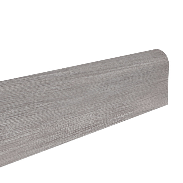 Plinthe en PVC avec décor imprimé pour sol vinyle Gerflor - 60,0 MM x 2,00 M - Coloris S120 - Bohem Dark Grey