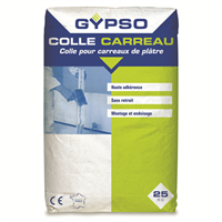 Colle pour carreaux de plâtre haute adhérence - Gypso - sac de 25,0 KG