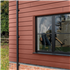 Bardage fibre ciment Cedral Lap finition relief - 190 mm x 10,00 mm - L. 3,60 m - Rouge brique C72