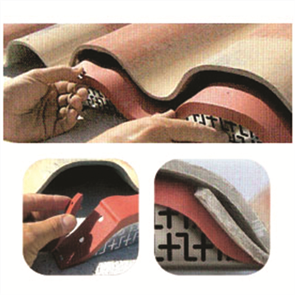 Protège combles pour plaque ondulé sous tuile 230 et 235 - 2 x 450 mm - 2 pièces