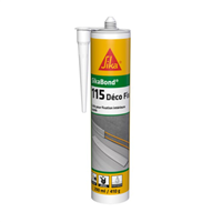 Colle SikaBond 115 Déco Fix Blanc cassé pour intérieur  290 ml