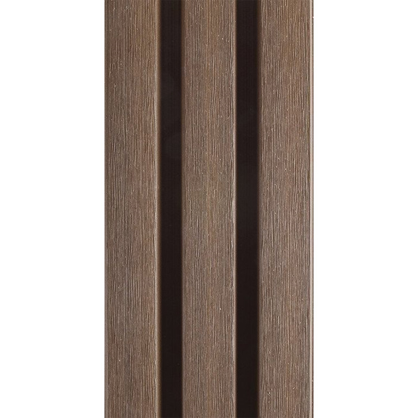 Bardage composite imitation bois aspect claire-voie - Weo 35 Fiberdeck - 33,00 MM x 170 MM - Long. 3,90 M - Coloris Ipé