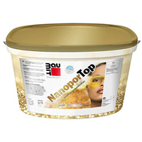 Enduit autonettoyant pour façades extérieures - NanoporTop Baumit - seau de 25 kg