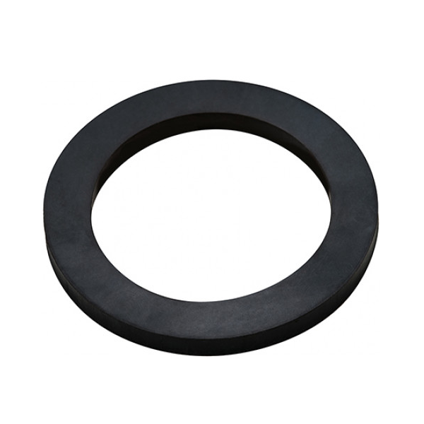 Joint caoutchouc WC - Dimensions 60 x 90 x 6 mm - Chasse d'eau mécanisme Cloc Toc - Noir