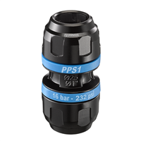 Raccord PPS union simple femelle pour tube 20