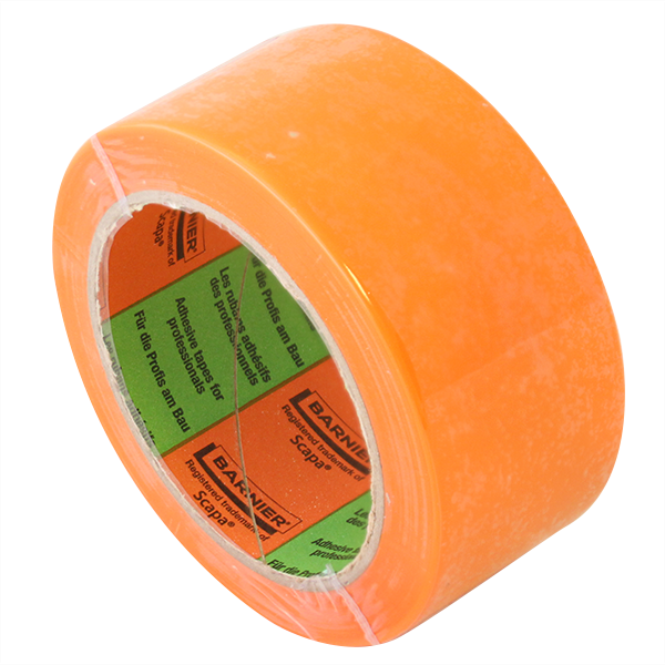 Ruban adhésif surface spécial surface rugueuse pour extérieur anti-UV - 48  mm x 33 mètres - Orange
